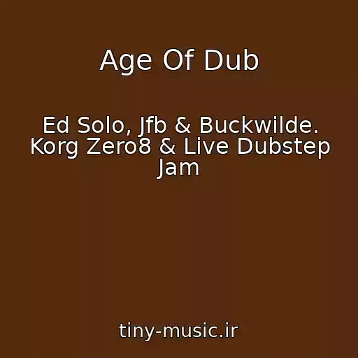 کاور آهنگ Age Of Dub از Ed Solo, Jfb & Buckwilde. Korg Zero8 & Live Dubstep Jam