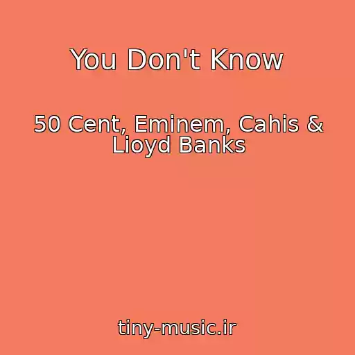 کاور آهنگ You Don't Know از 50 Cent, Eminem, Cahis & Lioyd Banks