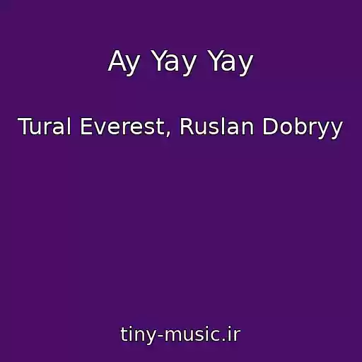 کاور آهنگ Ay Yay Yay از Tural Everest, Ruslan Dobryy