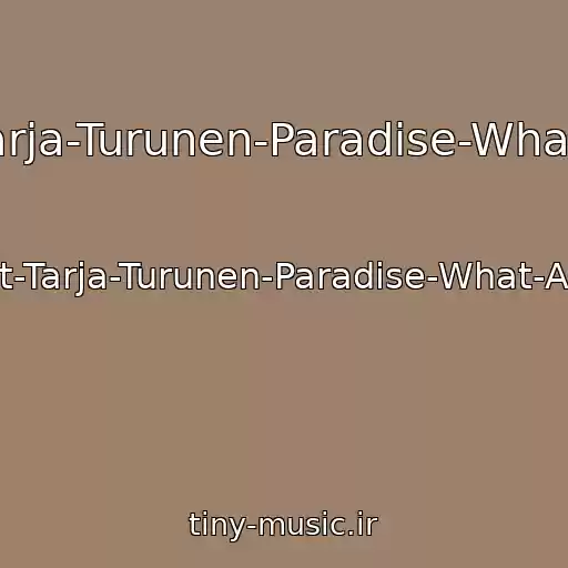 کاور آهنگ Within-Temptation-Ft-Tarja-Turunen-Paradise-What-About-Us-Hydra-2014 از Within-Temptation-Ft-Tarja-Turunen-Paradise-What-About-Us-Hydra-2014