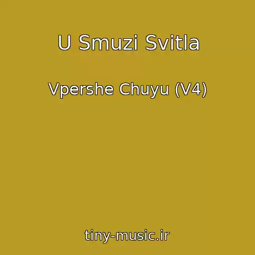 کاور آهنگ U Smuzі Svіtla از Vpershe Chuyu (V4)