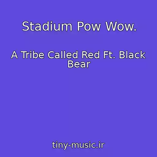 کاور آهنگ Stadium Pow Wow. از A Tribe Called Red Ft. Black Bear