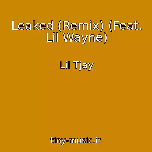 کاور آهنگ Leaked (Remix) (Feat. Lil Wayne) از Lil Tjay