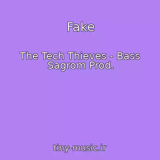 کاور آهنگ Fake از The Tech Thieves - Bass Sagrom Prod.