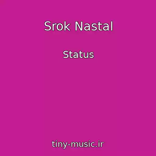 کاور آهنگ Srok Nastal از Status