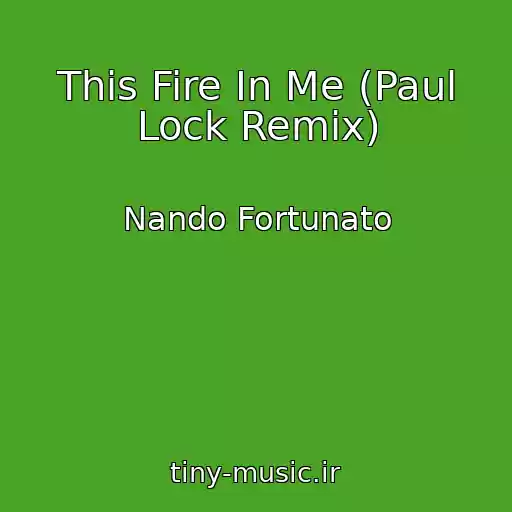 کاور آهنگ This Fire In Me (Paul Lock Remix) از Nando Fortunato