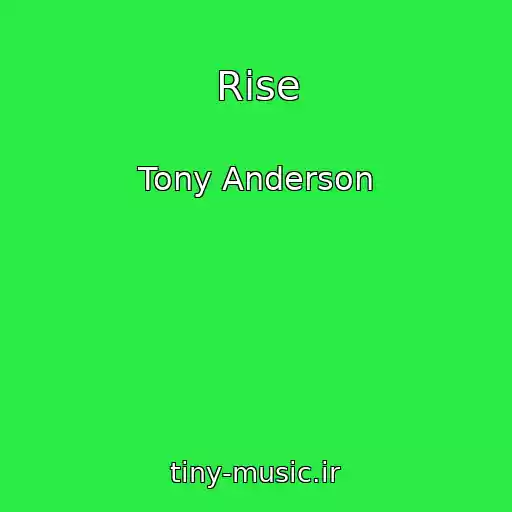 کاور آهنگ Rise از Tony Anderson