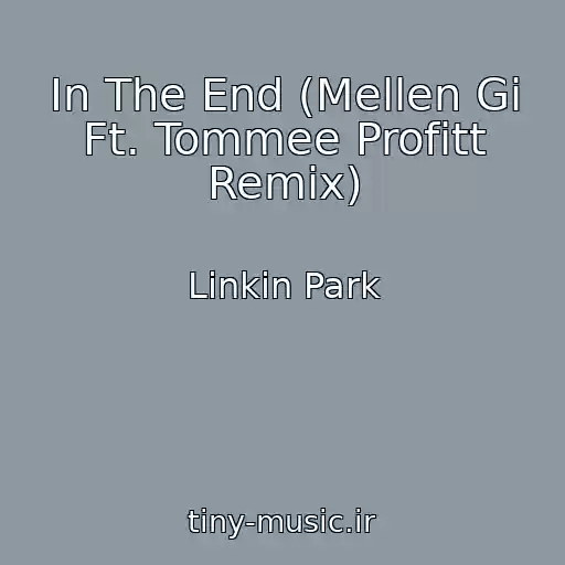 کاور آهنگ In The End (Mellen Gi Ft. Tommee Profitt Remix) از Linkin Park