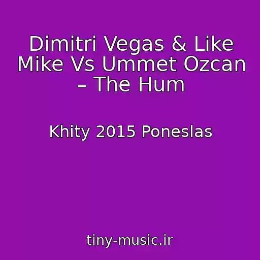 کاور آهنگ Dimitri Vegas & Like Mike Vs Ummet Ozcan – The Hum از Khity 2015 Poneslas