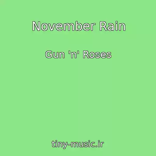 کاور آهنگ November Rain از Gun 'n' Roses