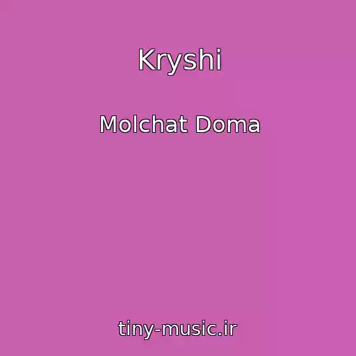 کاور آهنگ Kryshi از Molchat Doma