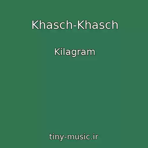 کاور آهنگ Khasch-Khasch از Kilagram
