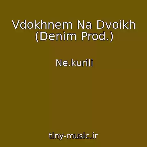 کاور آهنگ Vdokhnem Na Dvoikh (Denim Prod.) از Ne.kurili
