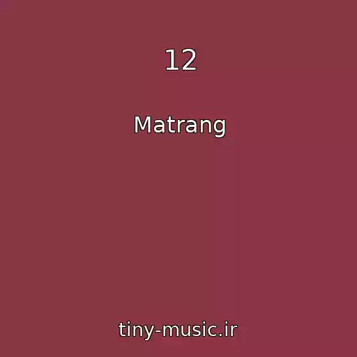 کاور آهنگ 12 از Matrang