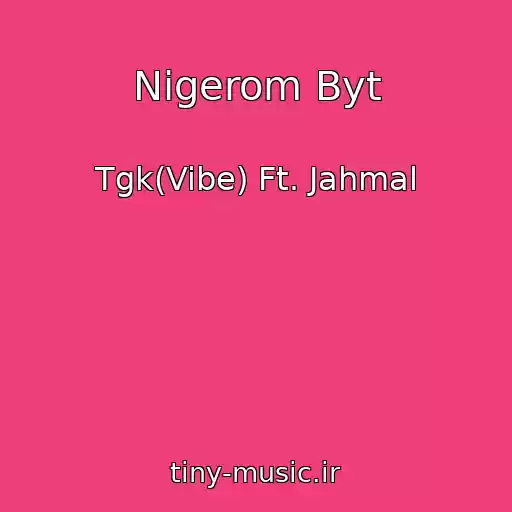 کاور آهنگ Nigerom Byt از Tgk(Vibe) Ft. Jahmal