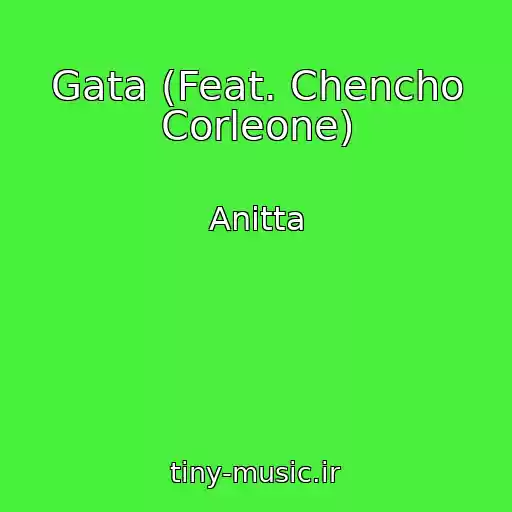 کاور آهنگ Gata (Feat. Chencho Corleone) از Anitta