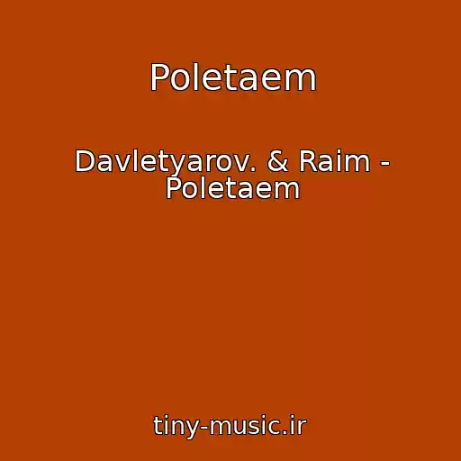 کاور آهنگ Poletaem از Davletyarov. & Raim - Poletaem