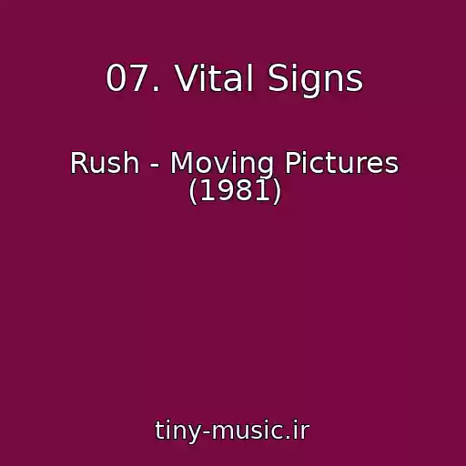 کاور آهنگ 07. Vital Signs از Rush - Moving Pictures (1981)