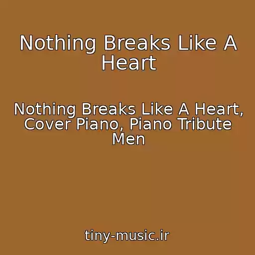 کاور آهنگ Nothing Breaks Like A Heart از Nothing Breaks Like A Heart, Cover Piano, Piano Tribute Men
