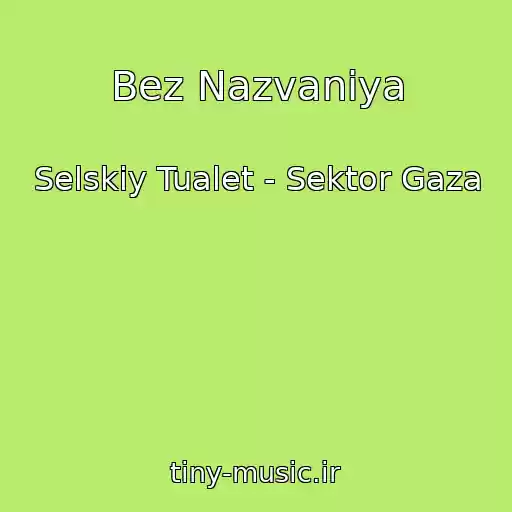 کاور آهنگ Bez Nazvaniya از Selskiy Tualet - Sektor Gaza