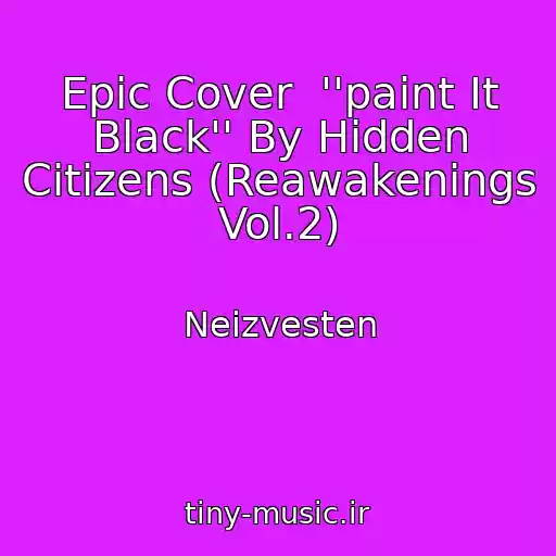 کاور آهنگ Epic Cover  ''paint It Black'' By Hidden Citizens (Reawakenings Vol.2) از Neizvesten