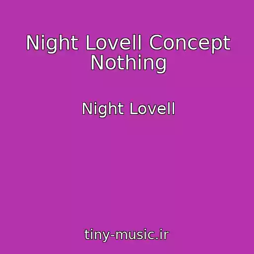 کاور آهنگ Night Lovell Concept Nothing از Night Lovell