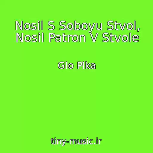کاور آهنگ Nosil S Soboyu Stvol, Nosil Patron V Stvole از Gio Pika