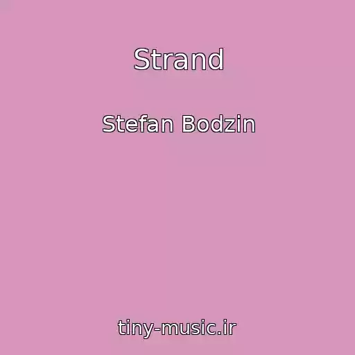 کاور آهنگ Strand از Stefan Bodzin