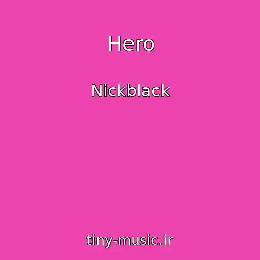 کاور آهنگ Hero از Nickblack