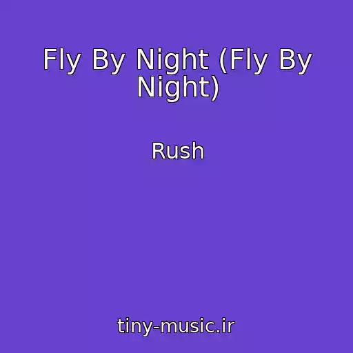 کاور آهنگ Fly By Night (Fly By Night) از Rush