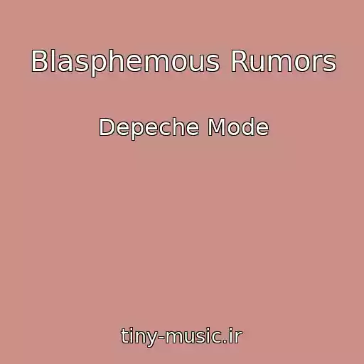کاور آهنگ Blasphemous Rumors از Depeche Mode