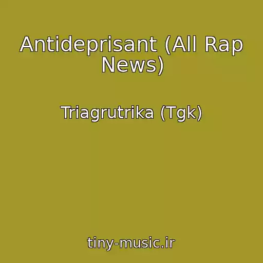 کاور آهنگ Antideprisant (All Rap News) از Triagrutrika (Tgk)