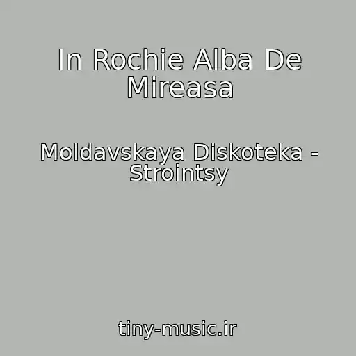 کاور آهنگ In Rochie Alba De Mireasa از Moldavskaya Diskoteka - Strointsy
