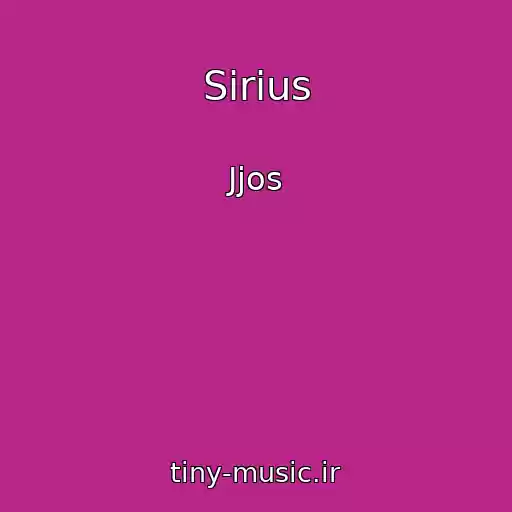 کاور آهنگ Sirius از Jjos