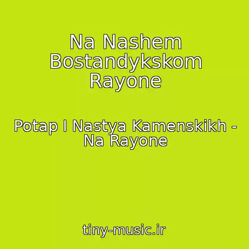 کاور آهنگ Na Nashem Bostandykskom Rayone از Potap I Nastya Kamenskikh - Na Rayone