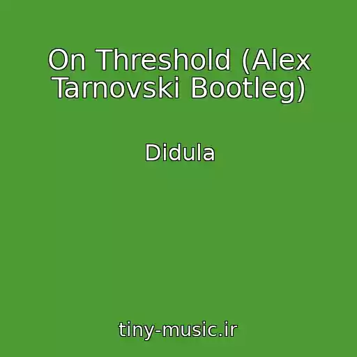 کاور آهنگ On Threshold (Alex Tarnovski Bootleg) از Didula
