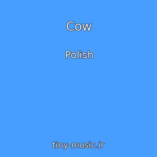 کاور آهنگ Cow از Polish