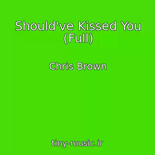 کاور آهنگ Should've Kissed You (Full) از Chris Brown