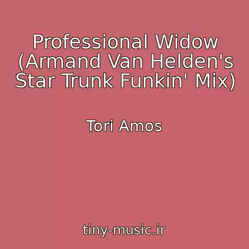 کاور آهنگ Professional Widow (Armand Van Helden's Star Trunk Funkin' Mix) از Tori Amos