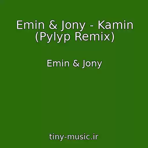 کاور آهنگ Emin & Jony - Kamin (Pylyp Remix) از Emin & Jony