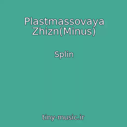 کاور آهنگ Plastmassovaya Zhizn(Minus) از Splin