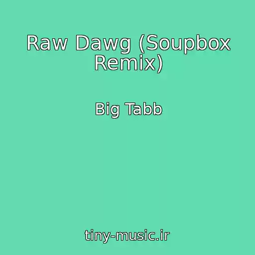 کاور آهنگ Raw Dawg (Soupbox Remix) از Big Tabb