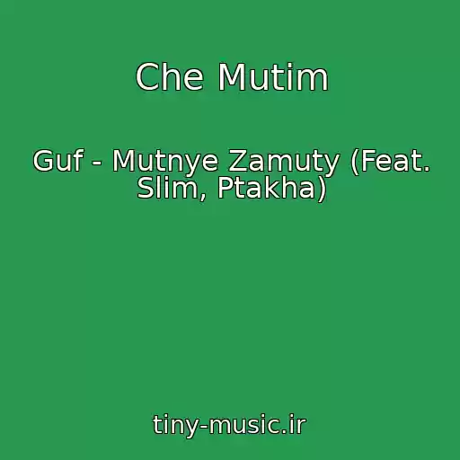 کاور آهنگ Che Mutim از Guf - Mutnye Zamuty (Feat. Slim, Ptakha)