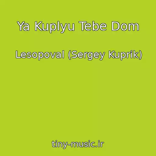 کاور آهنگ Ya Kuplyu Tebe Dom از Lesopoval (Sergey Kuprik)