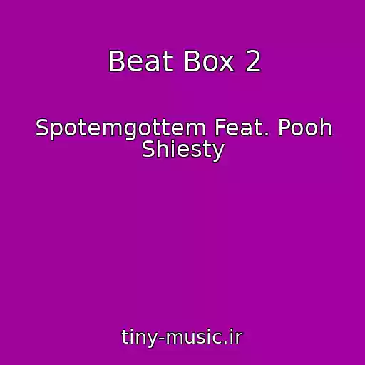 کاور آهنگ Beat Box 2 از Spotemgottem Feat. Pooh Shiesty