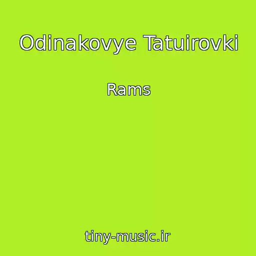 کاور آهنگ Odinakovye Tatuirovki از Rams