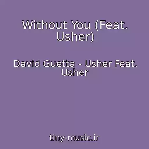 کاور آهنگ Without You (Feat. Usher) از David Guetta - Usher Feat. Usher