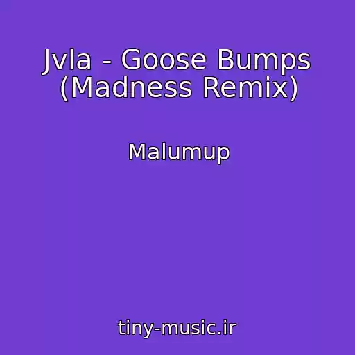 کاور آهنگ Jvla - Goose Bumps (Madness Remix) از Malumup