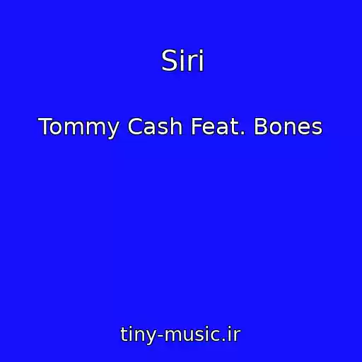 کاور آهنگ Siri از Tommy Cash Feat. Bones