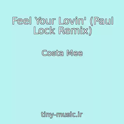 کاور آهنگ Feel Your Lovin' (Paul Lock Remix) از Costa Mee